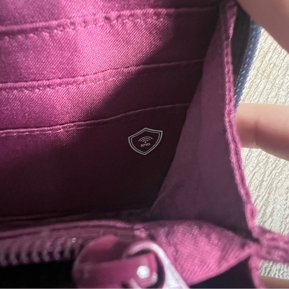 Vera Bradley RFID Protection Wallet Wristlet, Midtown Print, Women’s Accessories - Picture 5 of 8